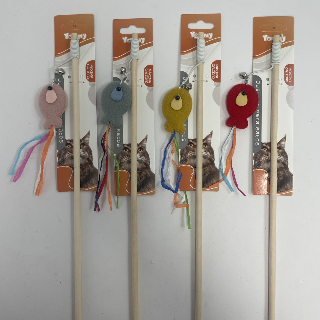 HKM-5740221 Interactive Fish Cat Teaser for Engaging Playtime