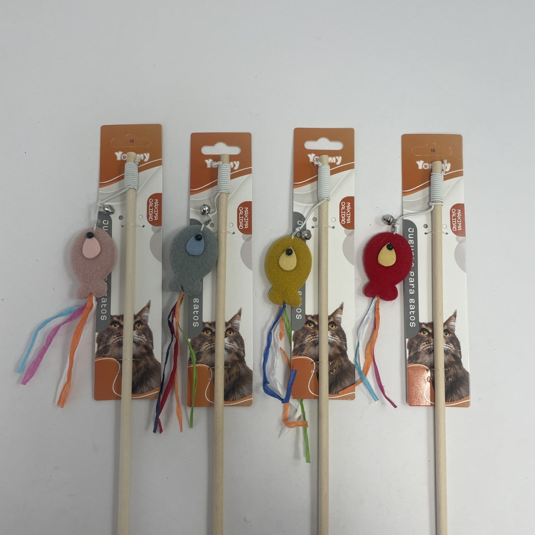 HKM-5740221 Interactive Fish Cat Teaser for Engaging Playtime