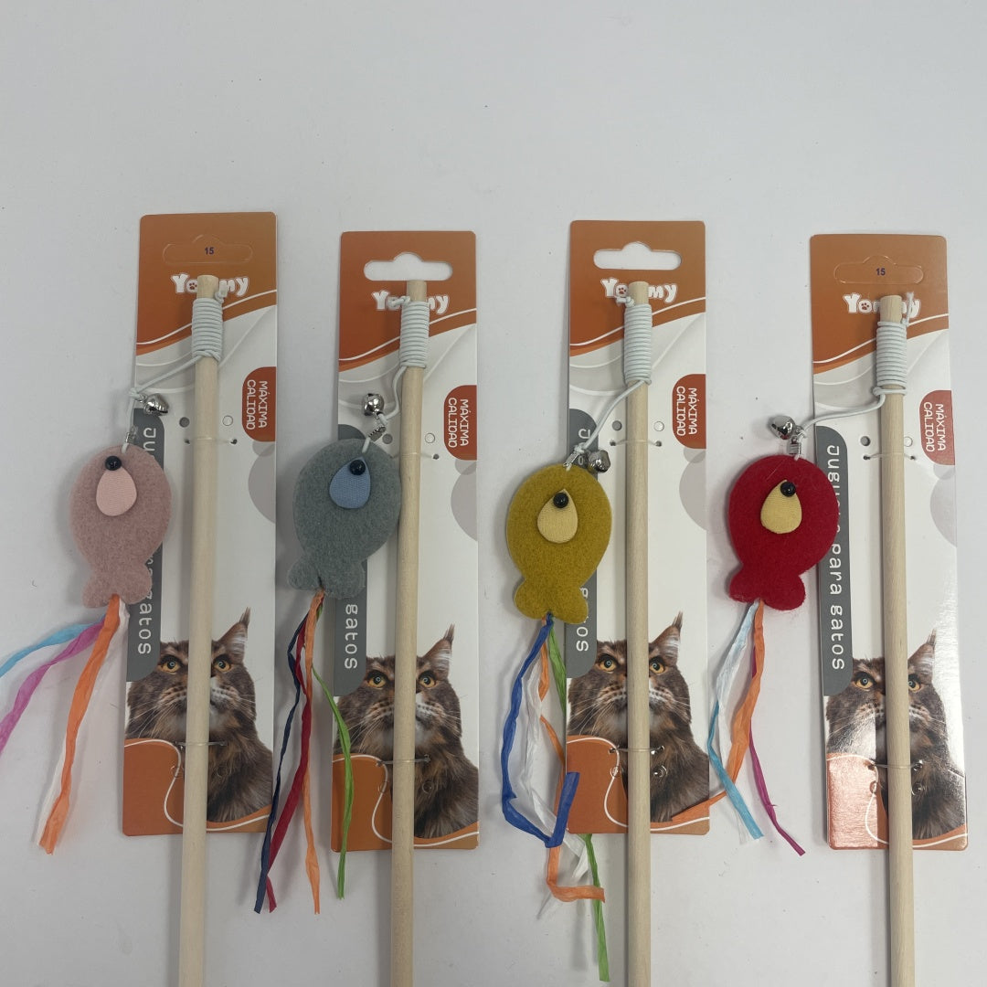 HKM-5740221 Interactive Fish Cat Teaser for Engaging Playtime