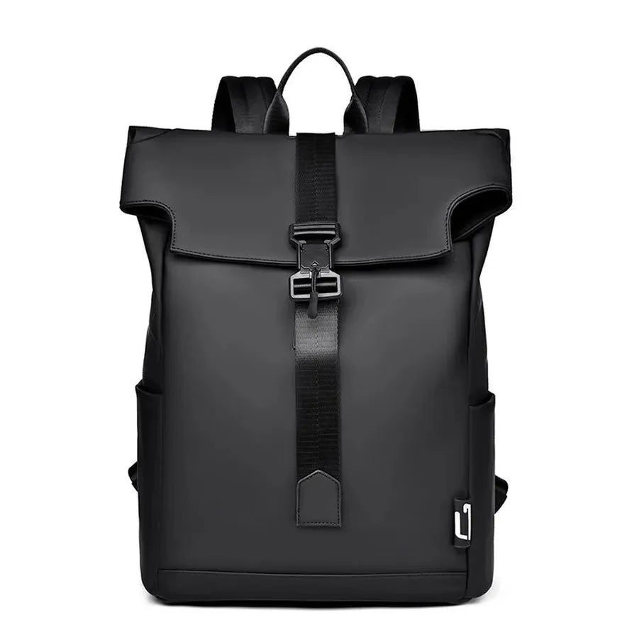 HKM-574035 Women’s 17-Inch PU Laptop Backpack for College and Daily Use
