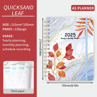 HKM-574099 Custom Spiral Notebook for Students - A4, A5, B5 Formats, 2025 Agenda Planner