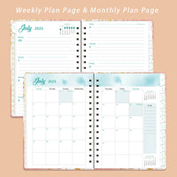 HKM-574099 Custom Spiral Notebook for Students - A4, A5, B5 Formats, 2025 Agenda Planner