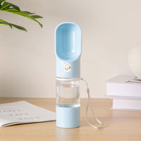 HKM-5741245 Portable Multifunctional Pet Water Cup for Outdoor Use - Available in Gray, Blue, Green, Pink
