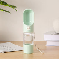 HKM-5741245 Portable Multifunctional Pet Water Cup for Outdoor Use - Available in Gray, Blue, Green, Pink