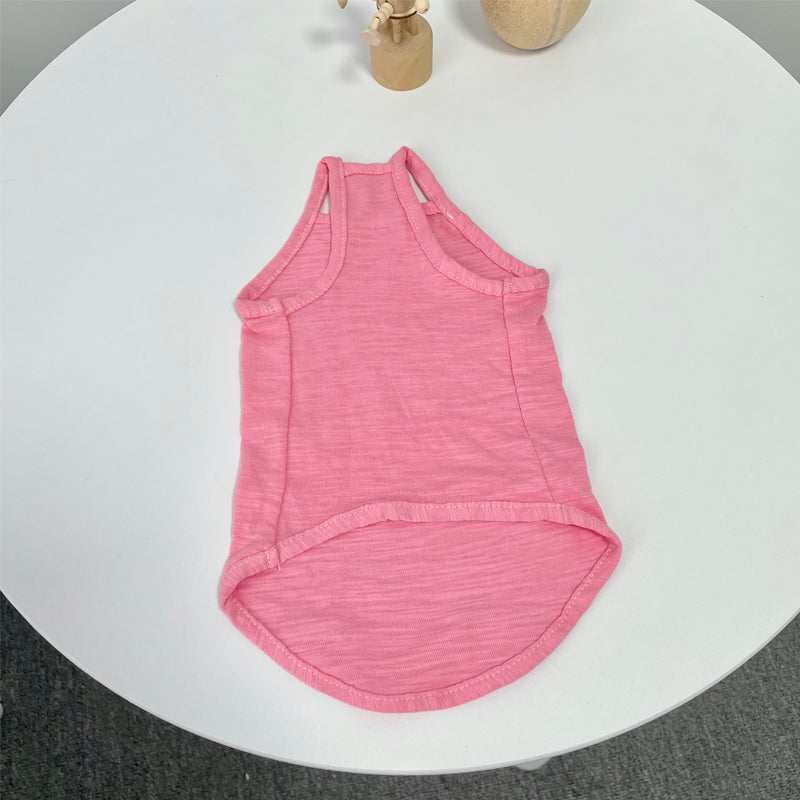 HKM-5741757 Stylish Seven Color Cotton Camisole Vest for Hairless Cats