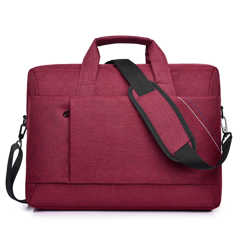 HKM-574355 Waterproof 15 Inch Laptop Messenger Bag with Shoulder Strap for Secure Storage