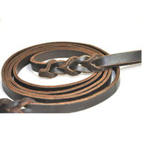 HKM-5744957 Leather Traction Rope for Large Dogs - Available in 1.5m, 2.0m, 2.5m, and 3.0m Lengths