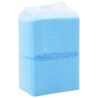HKM-5745341 Highly Absorbent Puppy Training Pads - 100 pcs, 45x33 cm, Non-Woven Fabric, Blue and White