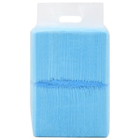 HKM-5745341 Highly Absorbent Puppy Training Pads - 100 pcs, 45x33 cm, Non-Woven Fabric, Blue and White