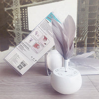HKM-5745981 Electric Feather Turn Tumbler Cat Toy - Interactive Plastic Design for Playful Felines