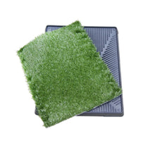 HKM-5746621 Eco-Friendly Lawn Toilet for Pets - Non-Foldable Design, 64x51x6.4cm