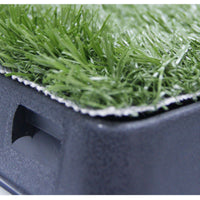HKM-5746621 Eco-Friendly Lawn Toilet for Pets - Non-Foldable Design, 64x51x6.4cm