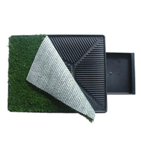 HKM-5746621 Eco-Friendly Lawn Toilet for Pets - Non-Foldable Design, 64x51x6.4cm
