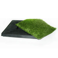HKM-5746621 Eco-Friendly Lawn Toilet for Pets - Non-Foldable Design, 64x51x6.4cm