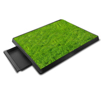 HKM-5746621 Eco-Friendly Lawn Toilet for Pets - Non-Foldable Design, 64x51x6.4cm