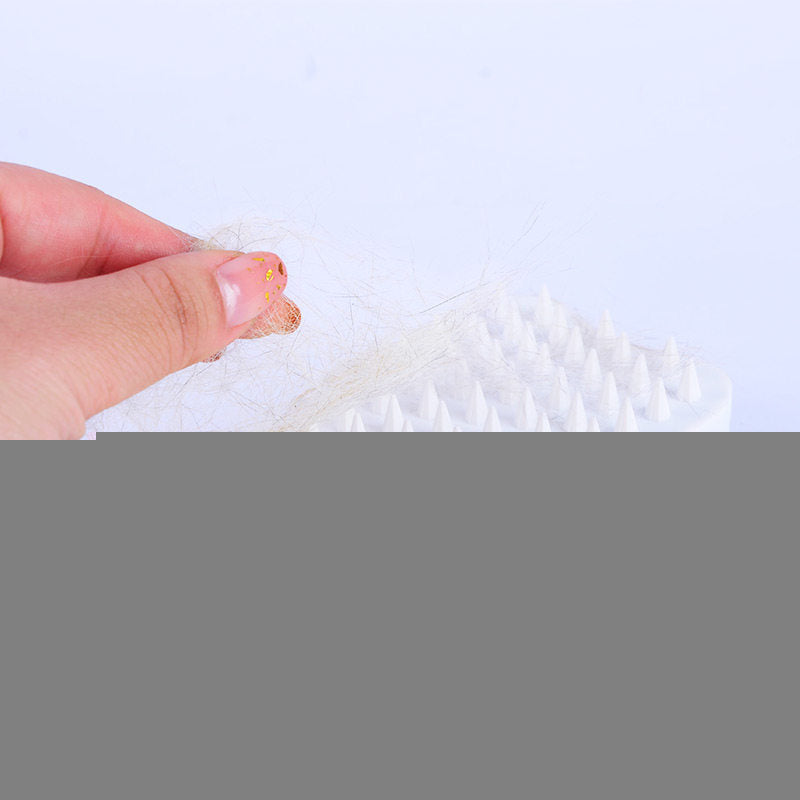 HKM-5746749 Silicone Cat and Dog Hair Removal Comb with Sponge for Effective Grooming