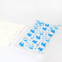 HKM-5747389 Portable Dog Poop Bags with Shovel - Water Soluble Paper & PE Plastic, 50 Count