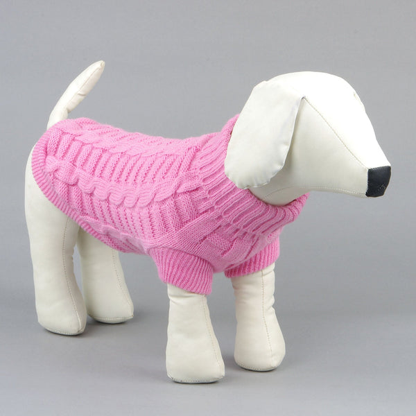 HKM-5748925 High Elastic Solid Color Dog Sweater in Multiple Sizes and Colors