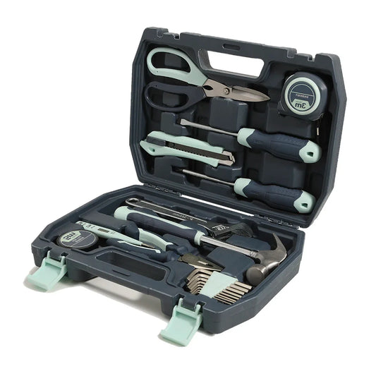 HKM-574995 18-Piece Adjustable Multi-Functional Home Repair Tool Set with Screwdrivers