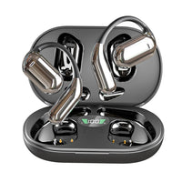 HKM-575123 Wireless Bluetooth Sports Headset with LED Battery Indicator - Long Endurance, Ear-Hanging Design, Blue Color