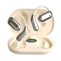 HKM-575123 Wireless Bluetooth Sports Headset with LED Battery Indicator - Long Endurance, Ear-Hanging Design, Blue Color