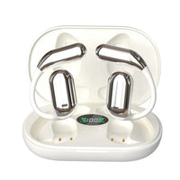 HKM-575123 Wireless Bluetooth Sports Headset with LED Battery Indicator - Long Endurance, Ear-Hanging Design, Blue Color