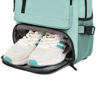 HKM-575187 Waterproof 17-Inch Laptop Backpack with Shoe Compartment for Men, Travel-Friendly Design