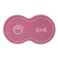 HKM-5752765 PVC Cat Litter Mat in Grey - Anti-Skid, Easy to Clean, Compact Design