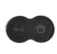 HKM-5752765 PVC Cat Litter Mat in Grey - Anti-Skid, Easy to Clean, Compact Design