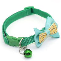 HKM-5752893 Stylish Bow Tie Pet Collar with Bells - Available in Multiple Colors