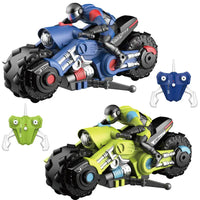 HKM-575379 Remote Control Drift Motorcycle Toy for Kids – 1:10 Scale Electric Motorcycle with 4 Channels, Indoor-Outdoor Use