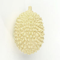 HKM-5754173 Durian-Shaped Chew Toy for Dogs - Squeaky Dental Toy for Small to Medium Pets, Milk-Flavored, Teeth Cleaning and Training