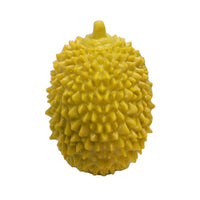 HKM-5754173 Durian-Shaped Chew Toy for Dogs - Squeaky Dental Toy for Small to Medium Pets, Milk-Flavored, Teeth Cleaning and Training