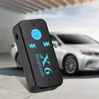 HKM-575443 Bluetooth Car Music Receiver with TF Card Reader & Hands-Free Speaker Function