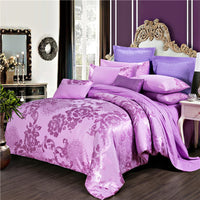 HKM-575443 Four-Piece Modal Jacquard Bedding Set for 1.8m Beds in Various Stylish Patterns
