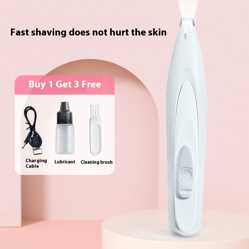 HKM-5754685 Electric Pet Nail Grinder for Gentle Foot Care - Mute, Rechargeable, Compact Design