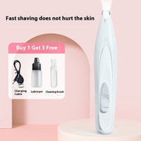 HKM-5754685 Electric Pet Nail Grinder for Gentle Foot Care - Mute, Rechargeable, Compact Design