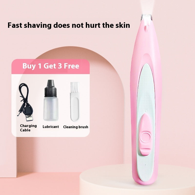 HKM-5754685 Electric Pet Nail Grinder for Gentle Foot Care - Mute, Rechargeable, Compact Design