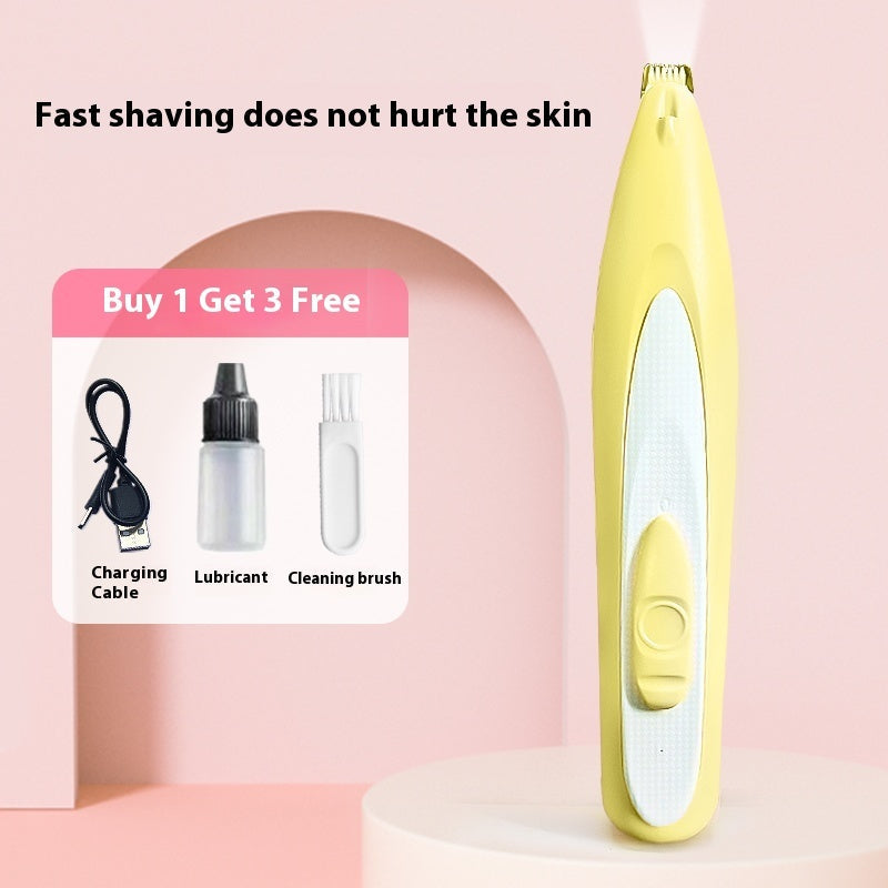 HKM-5754685 Electric Pet Nail Grinder for Gentle Foot Care - Mute, Rechargeable, Compact Design