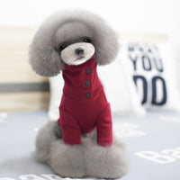 HKM-5755069 Cozy Cotton Coat for Small Dogs - Casual Autumn and Winter Wear