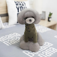 HKM-5755069 Cozy Cotton Coat for Small Dogs - Casual Autumn and Winter Wear