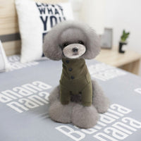 HKM-5755069 Cozy Cotton Coat for Small Dogs - Casual Autumn and Winter Wear