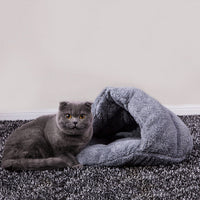 HKM-5756733 Cozy Cloth Cat Nest Bed for All Seasons – 26x24x5cm