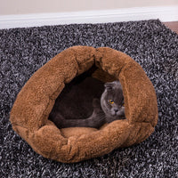 HKM-5756733 Cozy Cloth Cat Nest Bed for All Seasons – 26x24x5cm