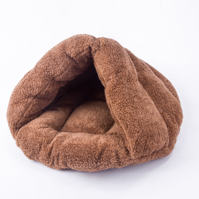 HKM-5756733 Cozy Cloth Cat Nest Bed for All Seasons – 26x24x5cm