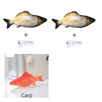 HKM-5757501 Electric Jumping Fish Toy for Cats – Safe, Durable, and Engaging Interactive Pet Plaything