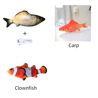 HKM-5757501 Electric Jumping Fish Toy for Cats – Safe, Durable, and Engaging Interactive Pet Plaything