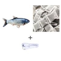 HKM-5757501 Electric Jumping Fish Toy for Cats – Safe, Durable, and Engaging Interactive Pet Plaything