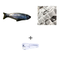 HKM-5757501 Electric Jumping Fish Toy for Cats – Safe, Durable, and Engaging Interactive Pet Plaything