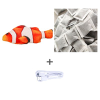 HKM-5757501 Electric Jumping Fish Toy for Cats – Safe, Durable, and Engaging Interactive Pet Plaything